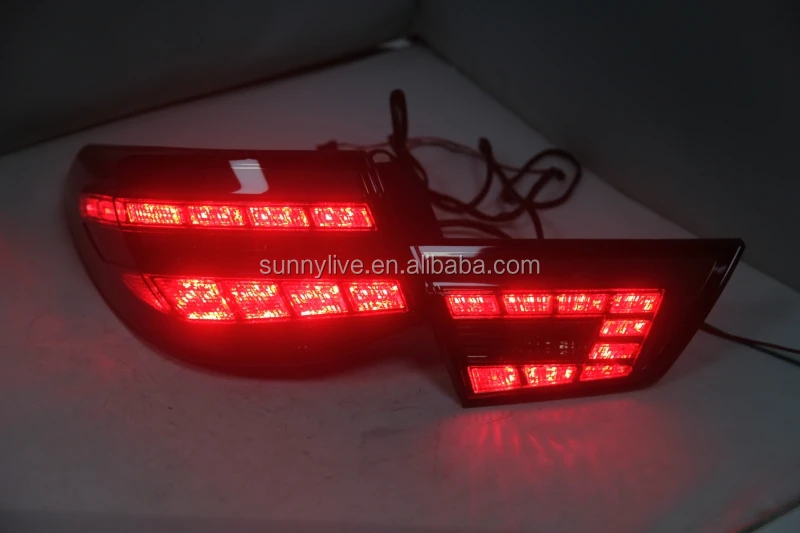 Светодиодный задний фонарь для TOYOTA Mark X/eliz светодиодный 2010-2012 CN черный корпус