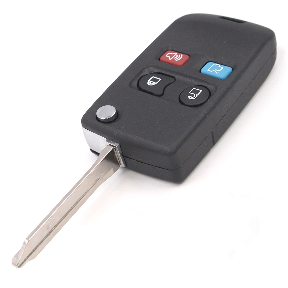 KEYECU складной дистанционный ключ 315 МГц/433 МГц 4D63 чип Fob для Ford Lincoln Mercury FCC: CWTWB1U345