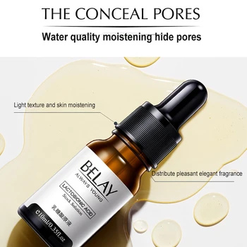 

10ml Shrink Pores Essence Zero Pore Instant Perfection Serum Moisturizing Whitening Serum Anti-aging Oil Control Facial Essence