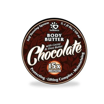 

SOLBIANCA solid self-tanning oil, Body Butter, Chocolate, 206 g