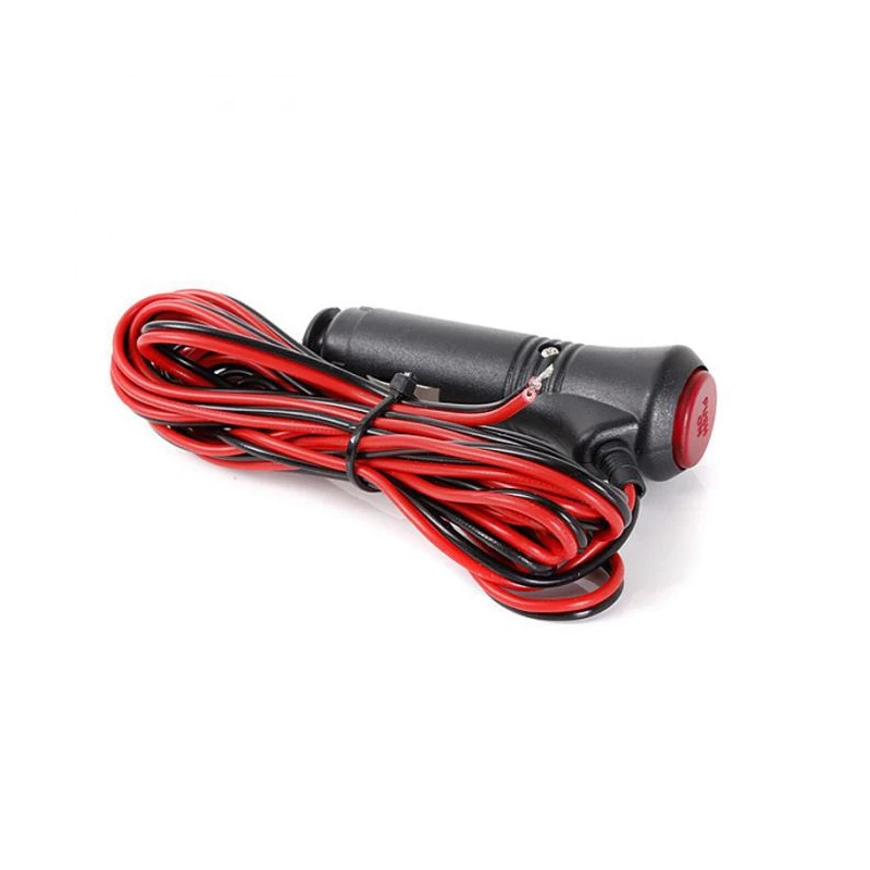 12V 24V кабель подключения ко входу AUX аудиосистемы автомобиля прикуривателя Мощность разъем вкл/выкл переключатель