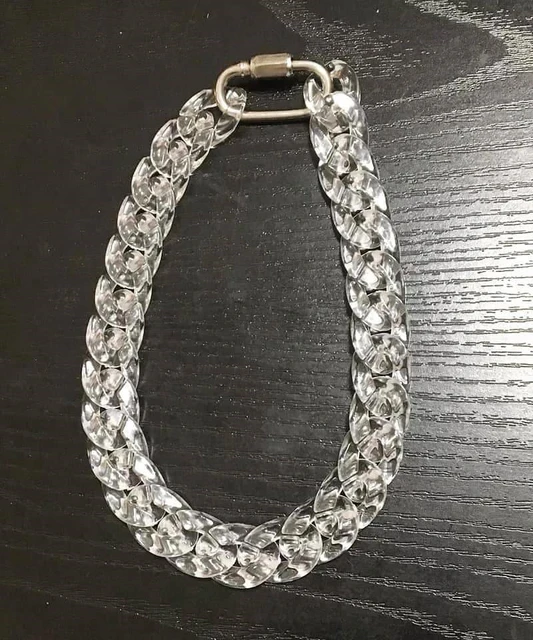 Clear Diamante Extra Large Necklace (Style5)