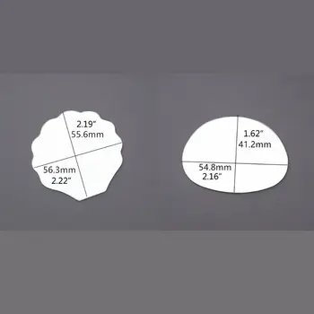 

Folding Mirror Resin Casting Mold Shell Cat Round Makeup Mirror Silicone Molds 875B