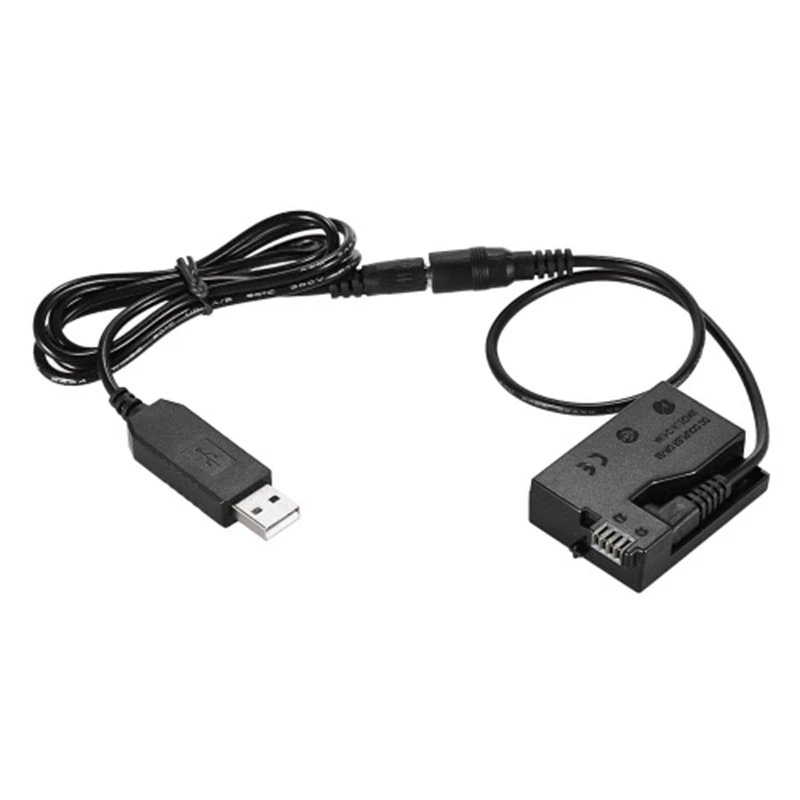 DR-E8 батарея с блоком питания постоянного тока USB Кабель-адаптер замена для LP-E8 для Canon EOS 550D 600D 650D 700D DSLR камер