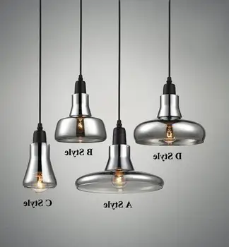 

Glass Pendant Lights For Living Room Bedroom Restaurant Hanging Modern Nordic Indoor Deco Loft E27 Pendant Lamp Bed industrial