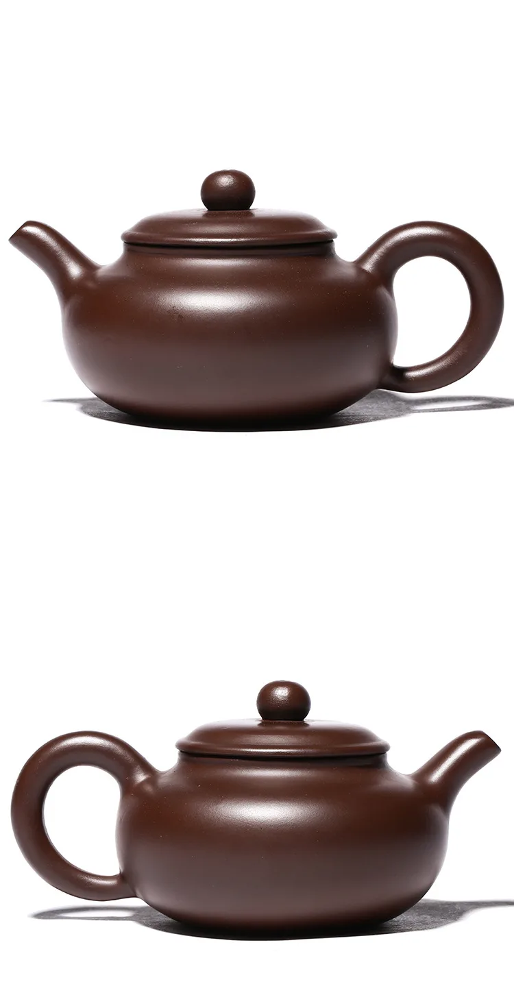 Chinese Handmade Beauty Tet Set Portable Purple Clay Teapot Zisha Teaware Kitchen Accessories Bubble Tea Free Shipping