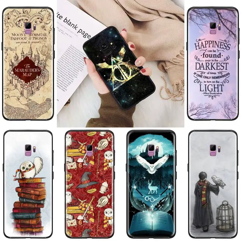 Чехол для телефона Forever Hogwart Harries Поттер комикс дизайн Samsung Galaxy S5 S6 S7 S8 S9 S10 S10e S20 edge