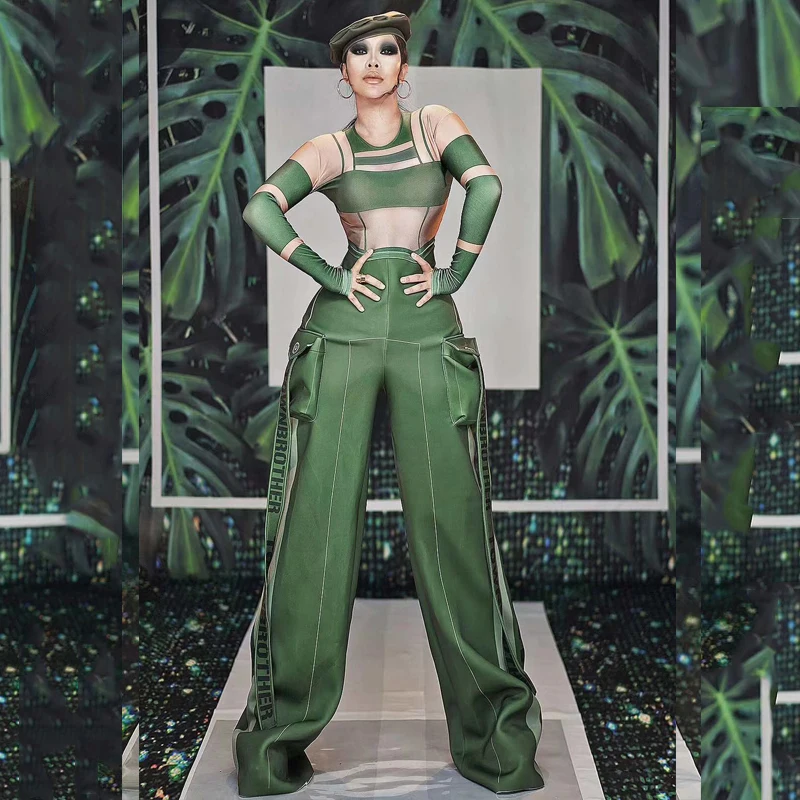 Крючок для ночного клуба в стиле Бейонсе Певица костюм китайском национальном