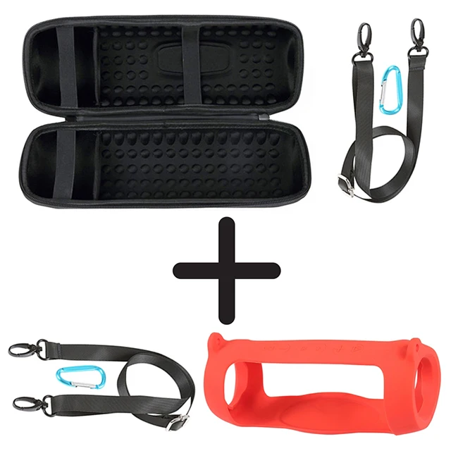 Enhanced Travel Storage Case with Soft Silicone Protector