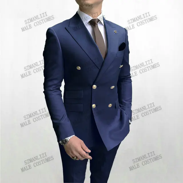 Latest Coat Pant Designs Slim Fit Royal 