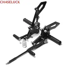 Для Yamaha MT07 MT-07 2013 ЧПУ задние наборы Rearset подножка Подножки регулируемые аксессуары для двигателя