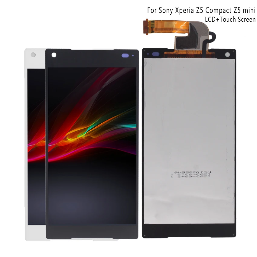 

Original For SONY Xperia Z5 Compact LCD Display Touch Screen Digitizer For Sony Z5 Mini E5823 E5803 Screen Display With Frame