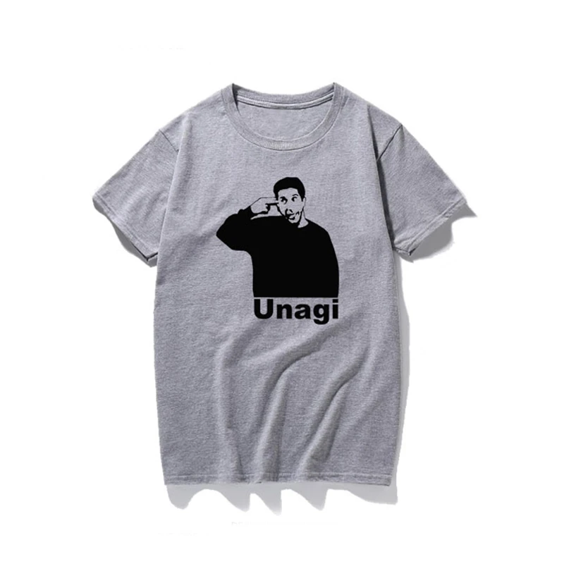 Друзья Unagi Ross Unagi tv Show Friends футболки с короткими рукавами Повседневные футболки игровой тематики летняя футболка унисекс подарки Новинка