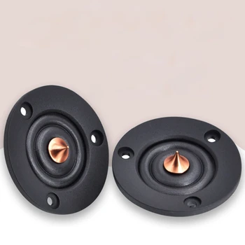 

AIYIMA 2pcs 2inch 6 Ohm 30W Silk treble film Tweeter Speaker Unit Car Speaker Professional Hifi horn loudSpeaker