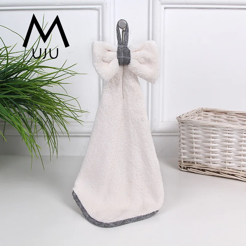 Manufacturers Direct Selling Simple Durable Hand Cleaning Towel Wholesale Bow-Hanging Skin Towel