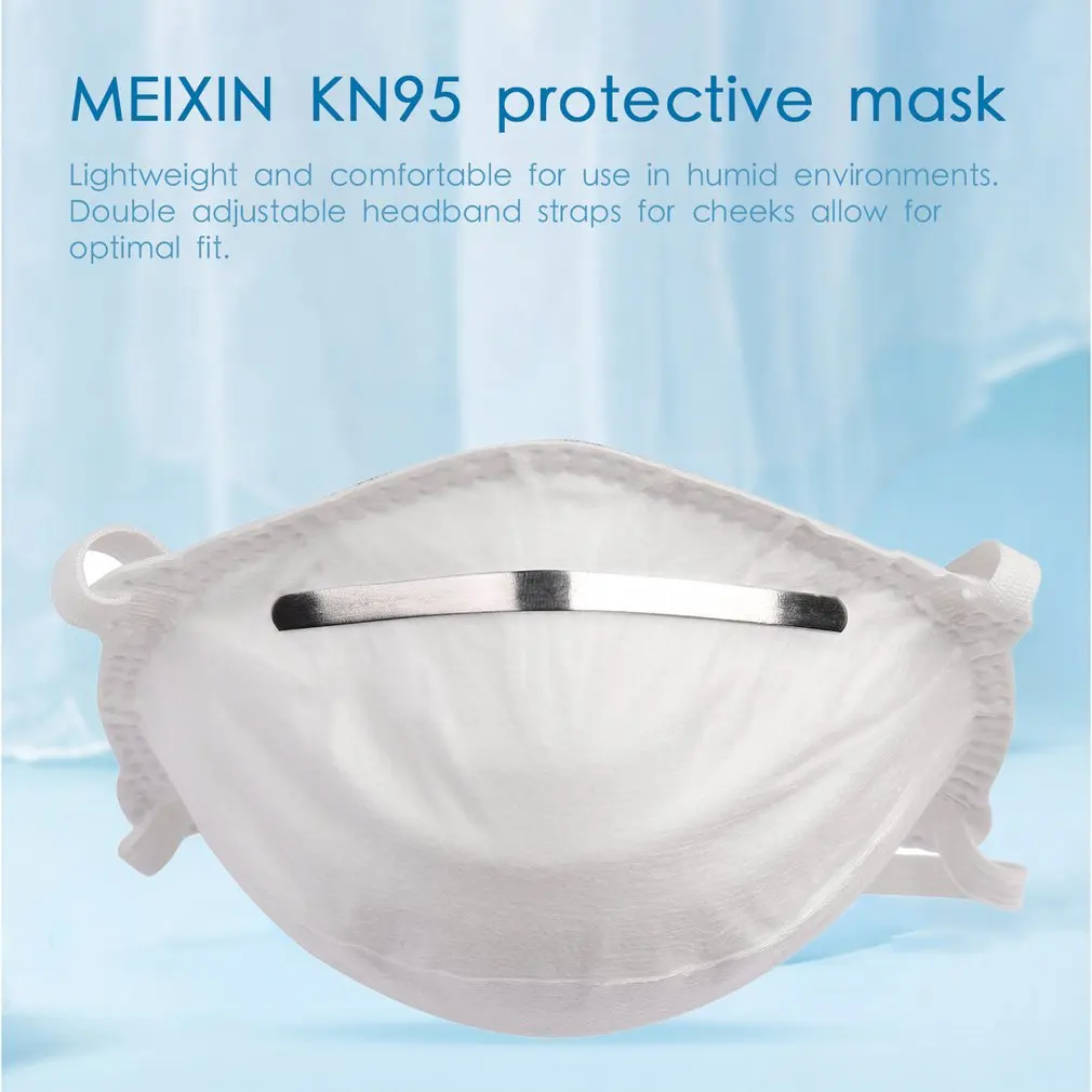 

Kn95 Protective Mask Polypropylene Respirator Mask Fine Dust-Proof Mask Mouthguard With Valve Mask 1 Piece