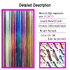 Sparkle Hair Tinsel Rainbow Colored Strands Girl Headwear Hair Laser False Hair Extension Bling Decoration Glitter Strips Party ► Photo 3/6