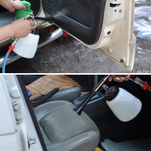 Car Ceiling Washer Seat Dashboard Deep Cleaning Gun Dry Cleaner 6.5-9.2 Bar  High Pressure Air Pulse Foam Water Clean Tools - AliExpress