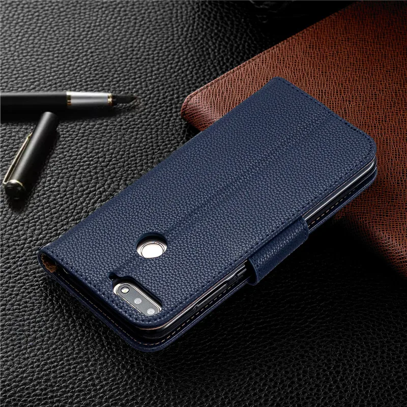 Для huawei Honor 7C AUM-L41 чехол 5," кожаный флип-чехол Honor7C Coque чехол-кошелек для huawei Honor 7C EU RU версия чехол для телефона s
