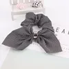 Women Rubber Bands Tiara Satin Ribbon Scrunchie Bow Hair Band Rope Scrunchie Ponytail Holder Elastic Gum for Hair Accessories ► Photo 3/6