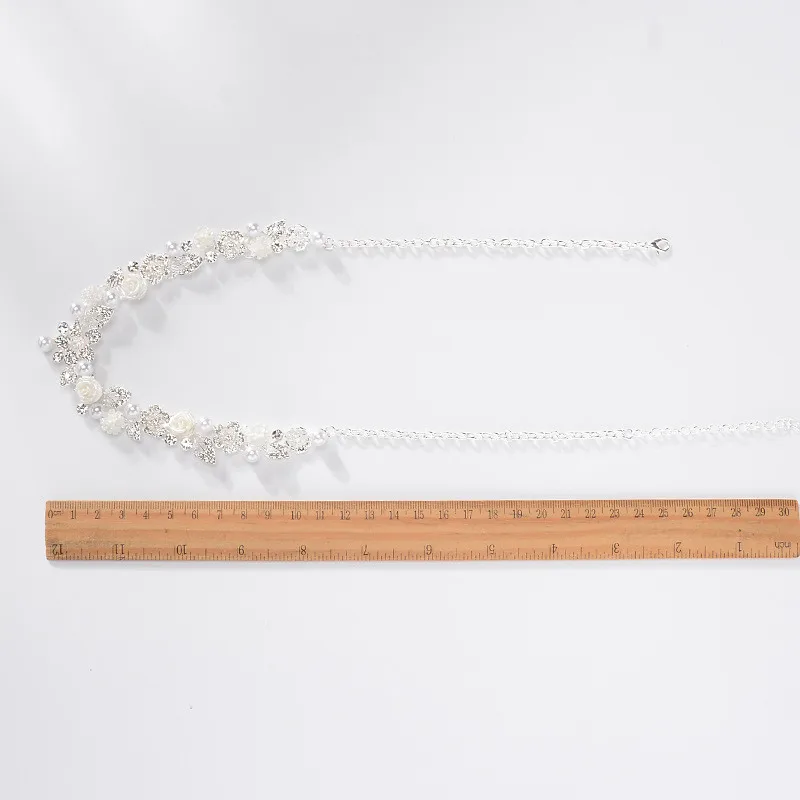 CC Jewelry Sets Pearl Necklace Stud Earrings Choker Pendant Romantic Wedding Engagement Accessories For Bridal Women Gifts TL159