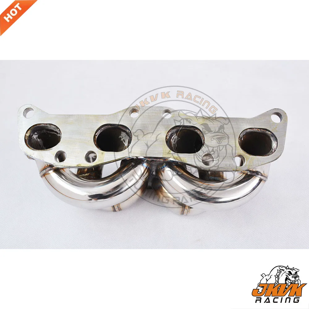 JKVK гоночный коллектор из нержавеющей стали T3 T4Turbo для 180sx 200sx silvia CA18DET Топ mount1989-1998