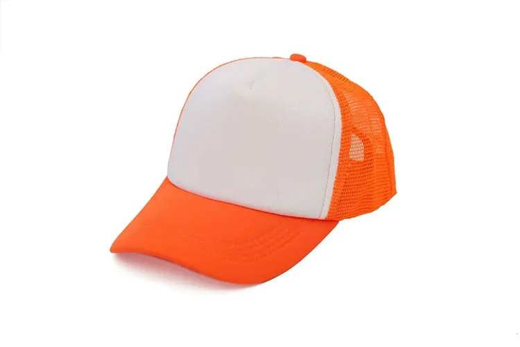 

Free Shipping Trucker foam front mesh sublimation cap for sublimation press advertising caps promotion hat 250pcs/lot
