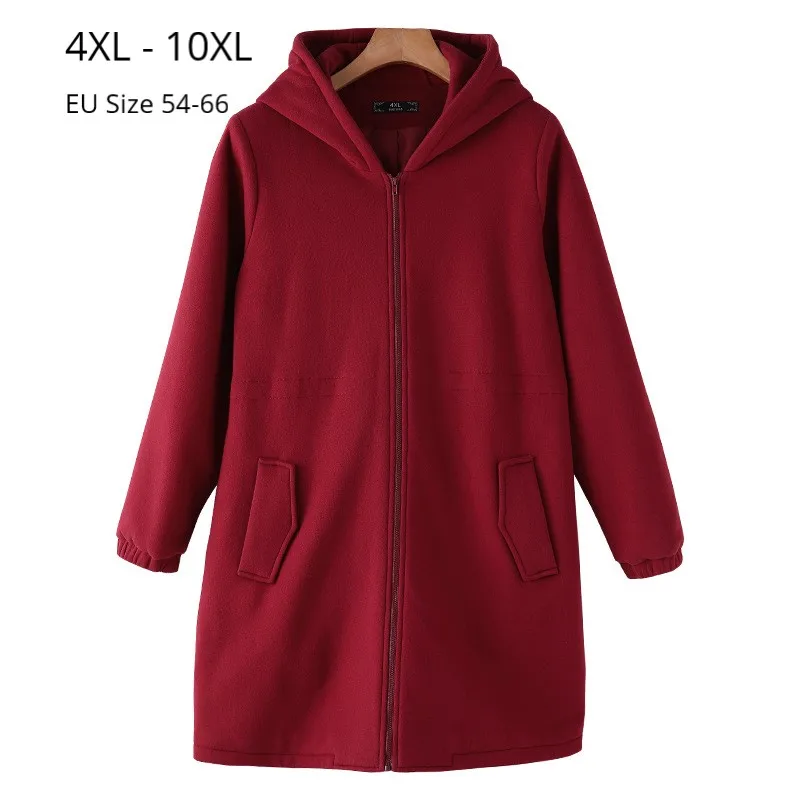 Женские длинные толстовки размера плюс 10XL 9XL 8XL 4XL,Российские размеры 66 64 62 60 58 56 54 с длинным рукавом, женские толстовки с капюшоном более размера d, толстовка с капюшоном, кардиган для женщин