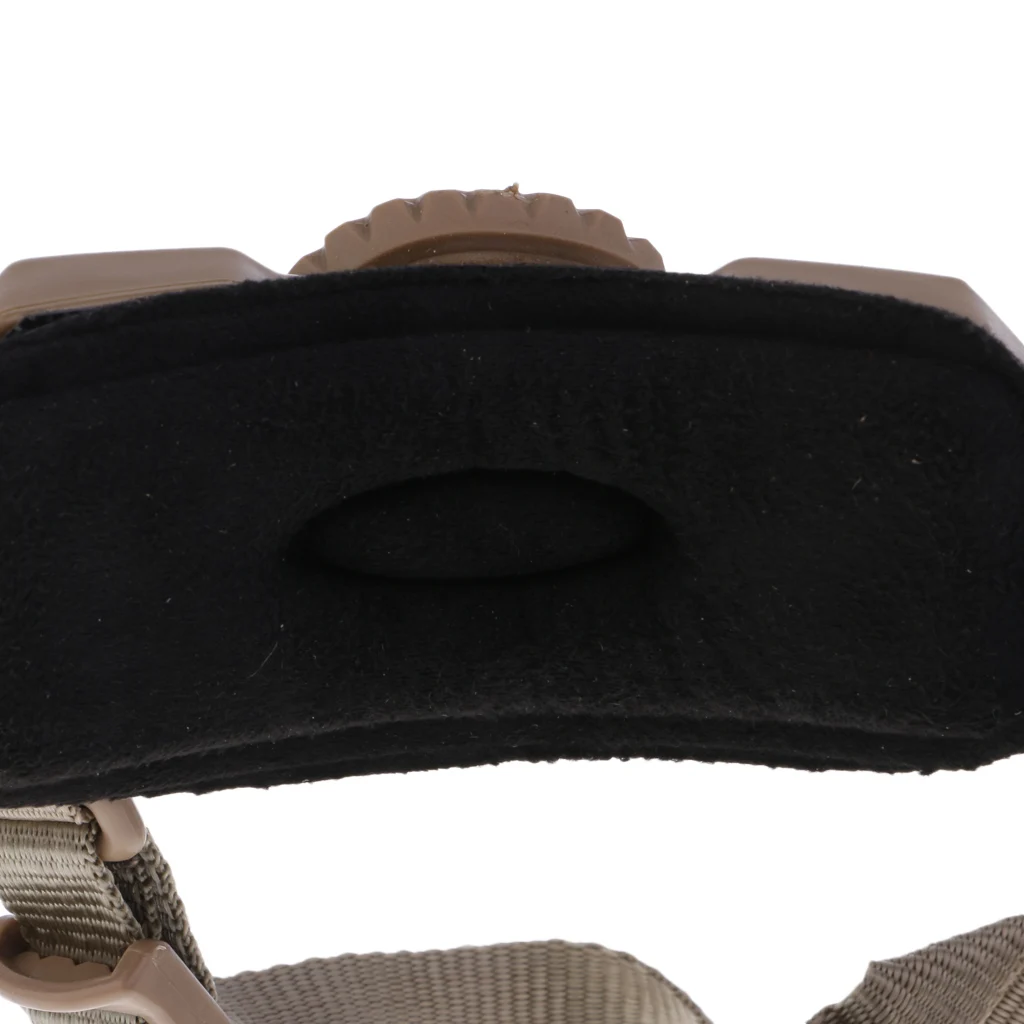 4 Points Helmet Chin Strap w/ Screws & Nuts for Fast ACH MICH Helmet, H-Nape Pad Harness
