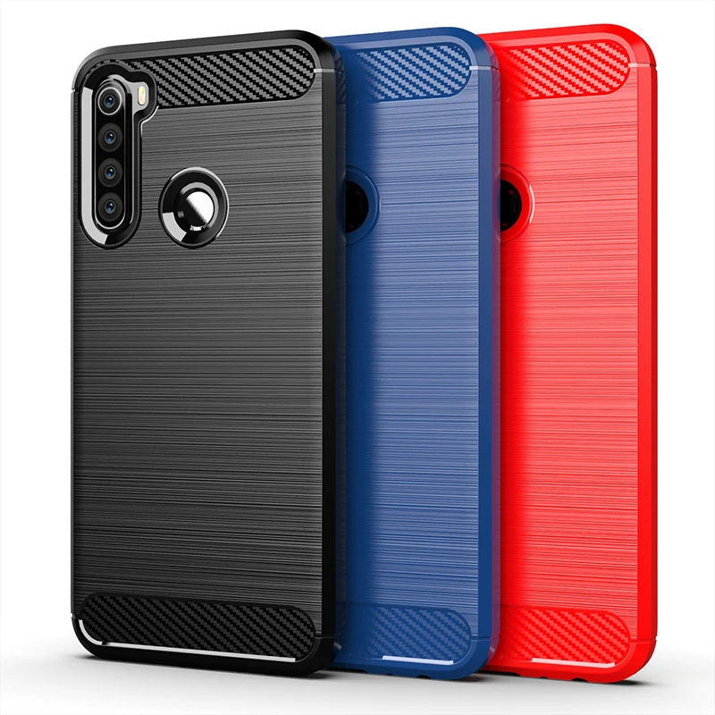 Чехол для Xiaomi Redmi Note 8 T, мягкий силиконовый матовый чехол из углеродного волокна для Xiomi Xiaomi Redmi Note 8T 8, прочный защитный чехол для телефона s