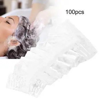 

100Pcs Hair Dying Disposable Ear Cover Protector Showering Salon Hairdressing Accessory Hair Styling Supplies Barber Household