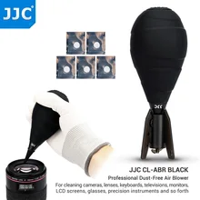 

JJC Professional Dust-Free Air Blower Camera Cleaning Tools Magnetic Rocket Ornaments dslr Accessories Air Mop for Cleaning Lens