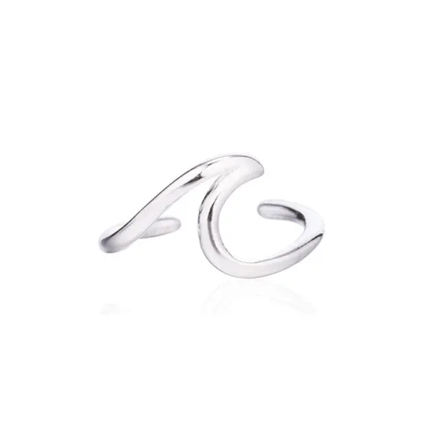 Silver Серебряные серьги-клипсы для женщин из розового золота с кристаллами, серьги-гвоздики в богемном стиле - Окраска металла: Silver