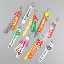 Красочные декоративные аксессуары патч модная одежда с буквами значок этикетка Красивая лента фитинги ключ защелка