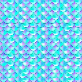 

8x8FT Pearl Purple Blue Mermaid Scales Pattern Print Texture Wall Custom Photo Studio Background Backdrop Vinyl 10x10 10x12