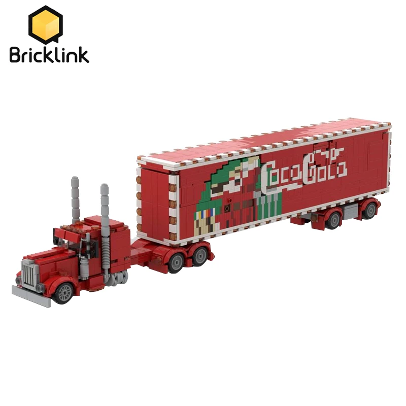 Bricklink idéia carro técnico coca cokeing caminhão de natal cidade veículo  blocos de construção brinquedos para chilsren natal presente de ano  novo|Blocos| - AliExpress