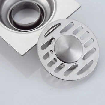 

1PC Smell Proof Shower Floor Siphon Drain Cover Sink Strainer Bathroom Plug Trap Water Drain Filter Kitchen Sink Accessories
