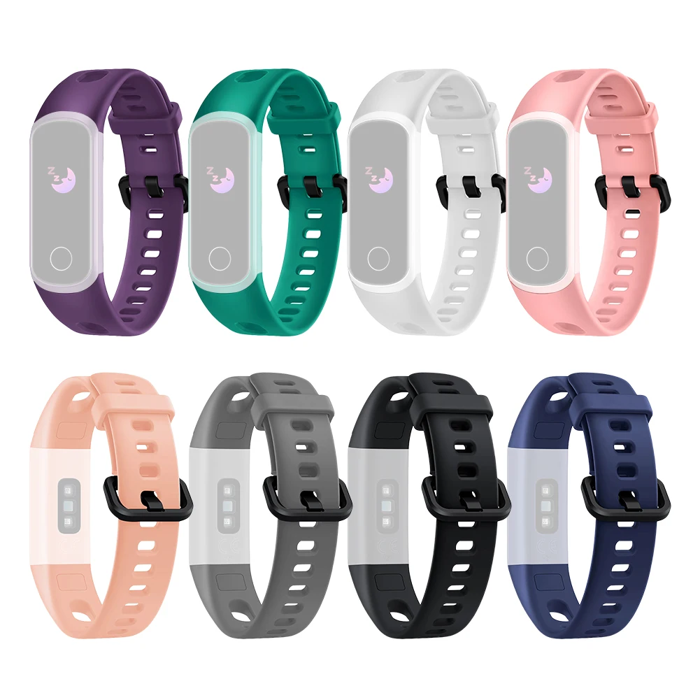 Ремешок для Honor Band 5i ремешок Huawei силиконовый браслет мягкий термополиуретановый