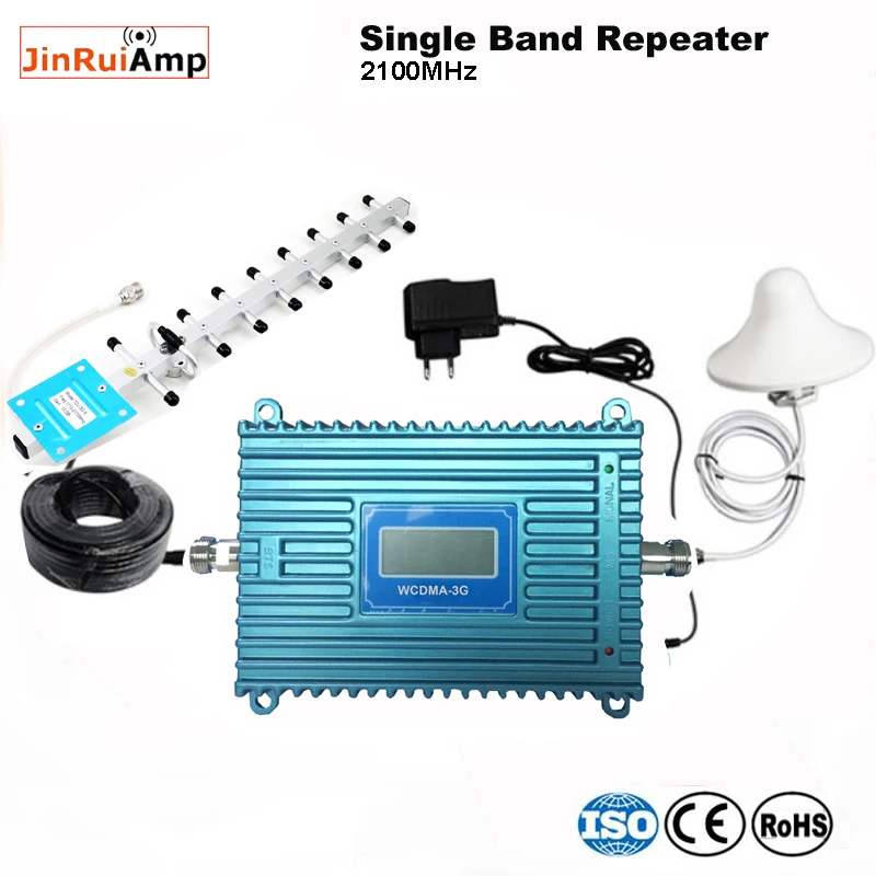 Gain 70dB (LTE Band 1) 2100 UMTS Mobile Signal Booster 3G (HSPA) WCDMA 2100MHz Cellular Repeater Amplifier | Мобильные телефоны и