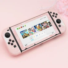 

Cute Color Border Tempered Glass Screen Protector Cover Film For Nintendo Switch Full Touch Screen Protector Case Accessories