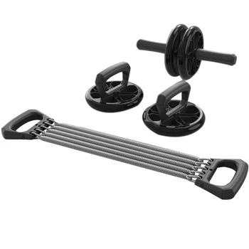 

Abdominal Exercise Wheel Double Roller Abdominal Exercise Wheel Push-Up Support Rally Multi-Function Abdominal Device Fitness