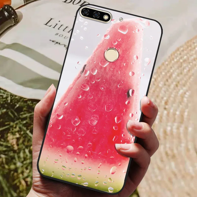 Case For Huawei Honor 7C Case  Soft Silicone Phone Cover For Huawei Honor 7C Aum-L41 TPU Cases Honor 7A Pro 5.7 7S 7C Pro Coque iphone waterproof bag Cases & Covers