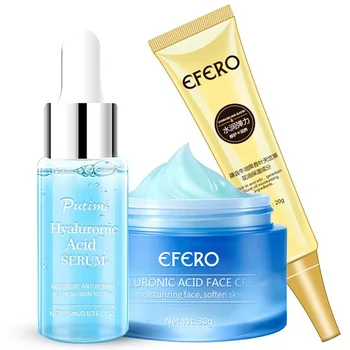 

Face Whitening Moisturizing Hyaluronic Acid Cream Anti Aging Anti Wrinkle Cream Face Serum Eye Cream Remove Dark Circles Eye Bag