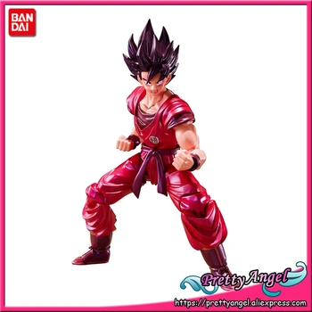 

PrettyAngel - Genuine BANDAI SPIRITS Tamashii Nations S.H.Figuarts SHF Dragon Ball Z Son Gokou Kaio-ken Action Figure