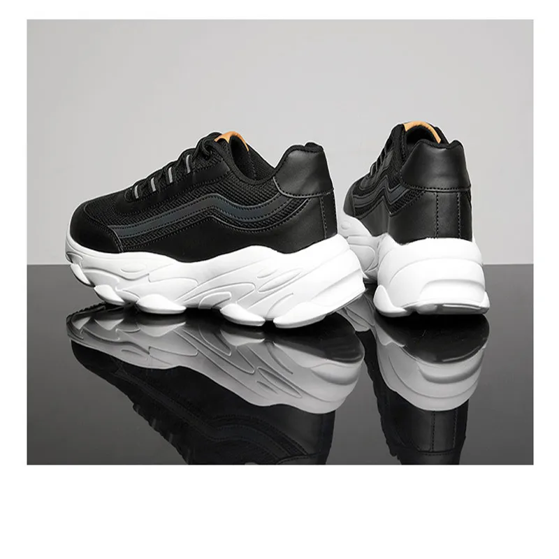 Всесезонные новые кроссовки для бега мужские спортивные кроссовки на шнуровке Zapatillas Спортивная обувь мужские Прогулочные кроссовки для бега