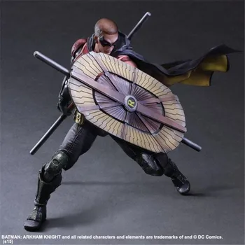

Avengers Play Art Kai Action Figures Batman Arkham Knight Robin Captain American Super Man Iron Man Figure Batman Toy Doll Model