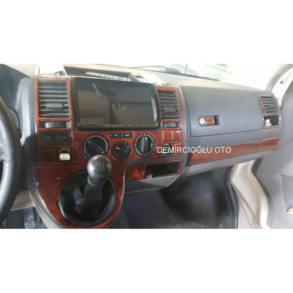 Транспортер Wolkswagen T5 2003-2009 из 30 штук красного дерева с гальваническим покрытием |