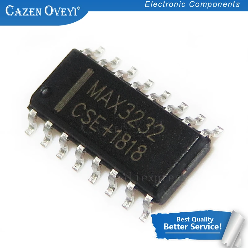 10 шт./лот MAX3232CSE MAX3232 SOP-16 MAX3232C в наличии | Электронные компоненты и принадлежности