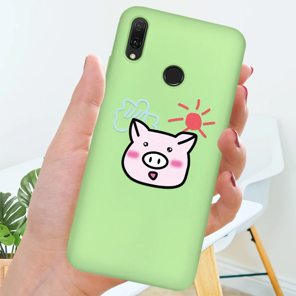 Роскошный силиконовый чехол для huawei P20 Lite mate 20 Pro 10 P30 P20 Pro P10 Lite милый жираф фруктовый чехол для телефона с рисунком - Цвет: 06