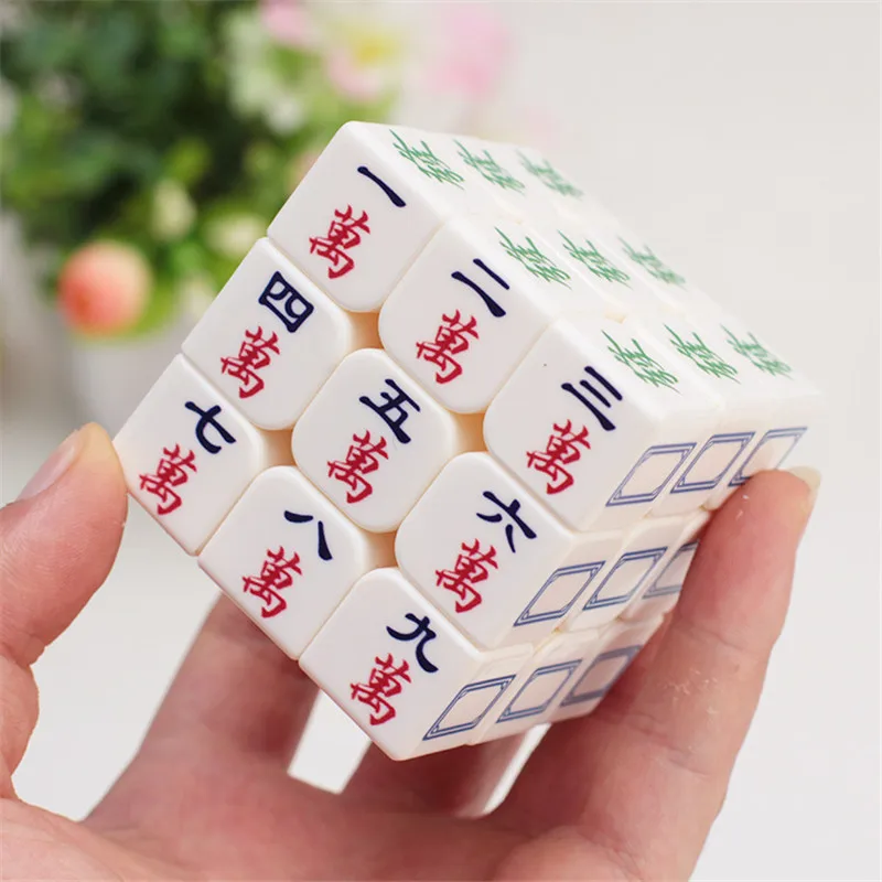 Zcube маджонг куб Уровень 3 Белый 3X3X3 волшебный куб детские развивающие игрушки